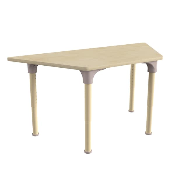 Flash Furniture 20.75 in W, 47 in L, 23 in H, Beechwood, Birch Plywood, Steel, Beech MK-ME088027-GG - main